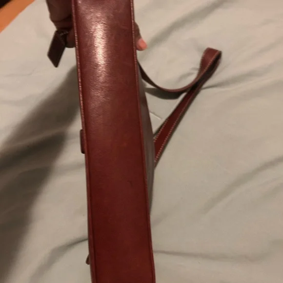 Coach Brown Leather Bag with Tag - Picture 3 of 6